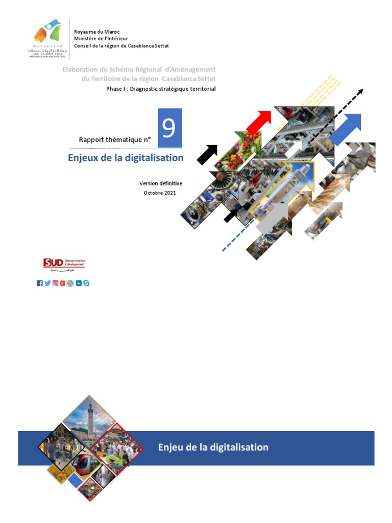Digitalisation et aménagement à Casablanca-Settat | PDF | Maroc ...