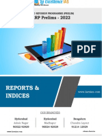 Reports and Indices RRP 2022