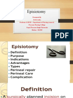 Episiotomy