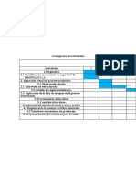 Cronograma de Actividades