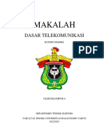 Makalah Dasar Telekomunikasi Kelompok 6