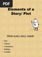 Elements of A Plot Diagram With 3 Little Pigs