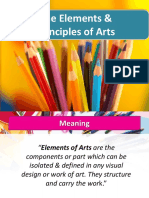 Unit 1A - Elements and Principles of Arts