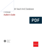 Oracle Audit Vault and Database Firewall Auditors Guide