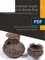 Between the Middle Bronze Age and Final Bronze Age in Italy