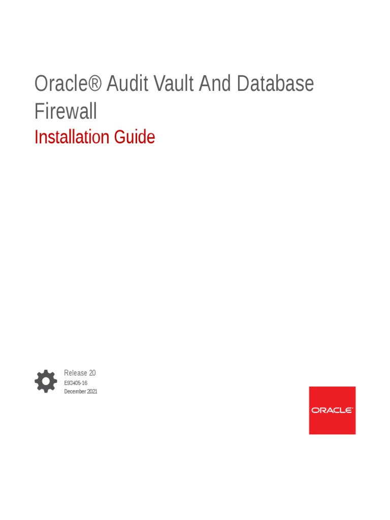 Audit Vault Database Firewall _ Overview of Oracle Audit Vault and ...