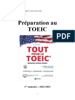 TOEIC 2022 23 Sem1 Étudiant