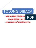 Mekanisme Gladi Bersih