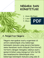 Negara Dan Konstitusi