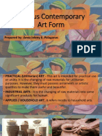 Various Contemporary Art Form Aj