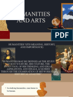 Understanding the Meaning and Importance of Humanities and Arts
