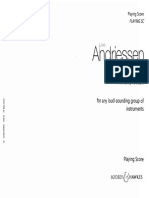 Andriessen, Workers' Union - Score
