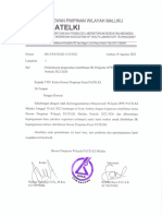Surat Permohonan DPW PATELKI Maluku