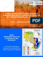 Formación de suelos en la región oriental del Paraguay