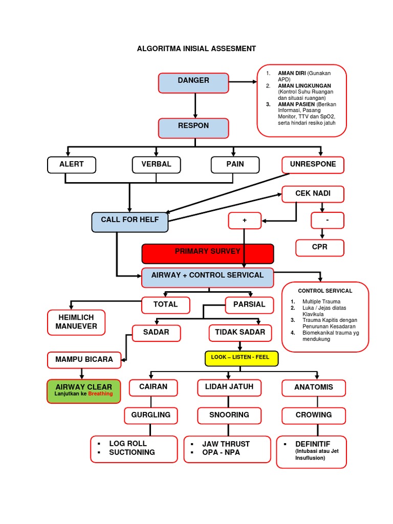 Rv. Algoritma Inisial Assesment | PDF