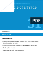 31 Life Cycle of a Trade