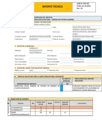 Reporte de Inspección de Sistema de Bombeo de Aceite Residual