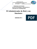 Semana #2 - El Administrador de Red y Sus Funciones