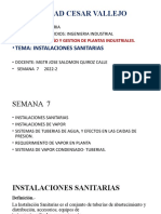 Instalaciones sanitarias en plantas industriales