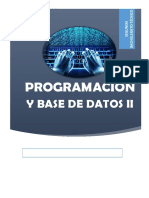 Programacion y Base de Datos II