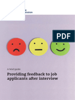 PSC Guide To Giving Good Feedback