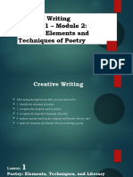 Creative Writing 1st Q Module 2