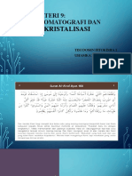 9. PPT 9 FITO - KROMATOGRAFI DAN REKRISTALISASI 2022