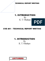 Cve401 - Chapter One - Introduction