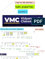 Periodic Properties Live Class-2 Teacher Notes