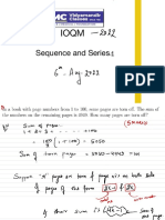 IOQM - Class-2 Sequence and Series Notes