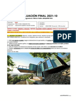 Evaluación final de Física para Arquitectos