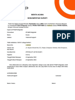 Dokumentasi Survey Fiber Optic - MOLINDO