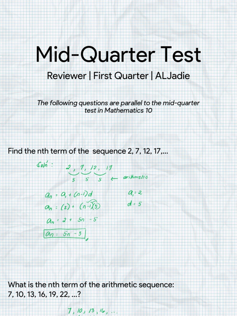 Mean Mathematical Term