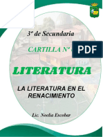 U6 LA LITERATURA EN EL RENACIMIENTO