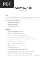 WebView App Documentation