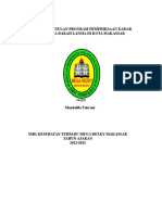 Proposal Usulan Program Pemeriksaan Kadar Glukosa Darah Lansia Di Kota Makassar