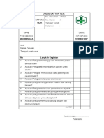 DAFTAR TILIK Poli Gigi Pulpitis