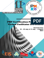 PMP Certification Preparation: Virtual Facilitator Led Session