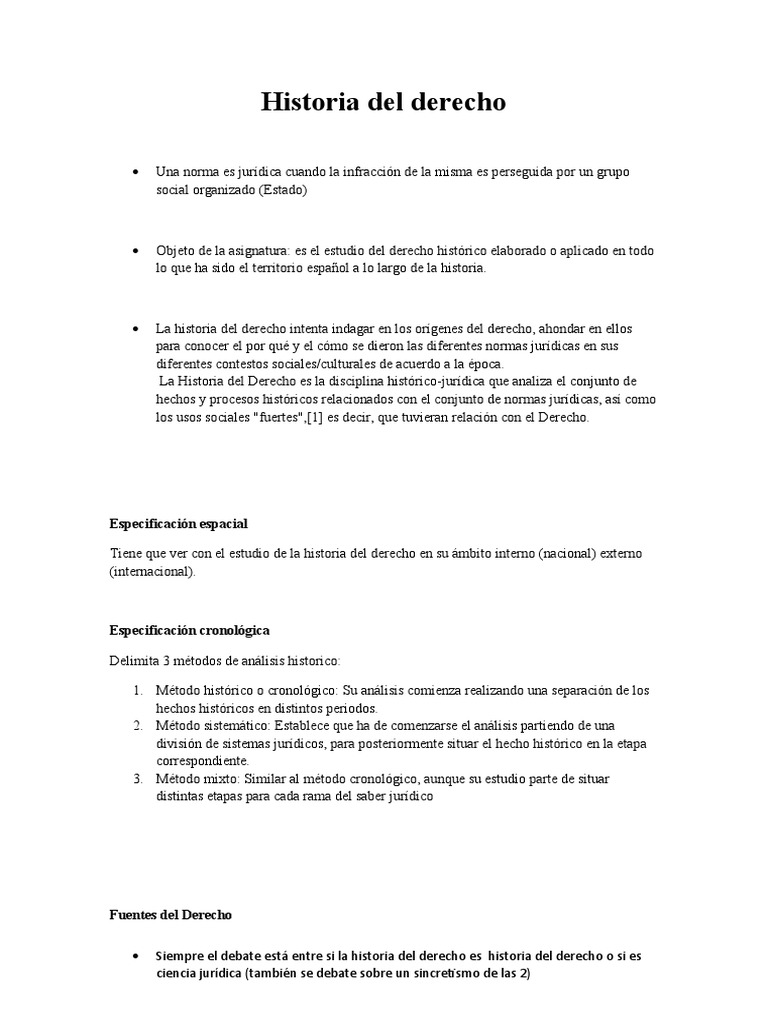 Historia Del Derecho | PDF | imperio Romano | Justicia