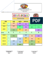 Horario Ingles