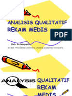 Analisis Qualitatif Rekam Medis