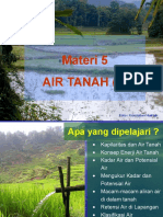 TM 5. Air Tanah