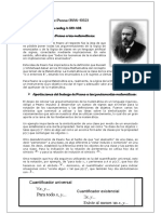 Giuseppe Peano (1858-1932) : Yurlen Cortez 4-819-498 Aportación de Peano A Las Matemáticas