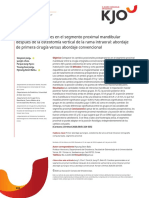 Cambios Posicionales en El Segmento Proximal Mandibular