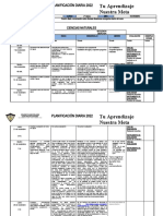 Planificación Ciencias Octubre