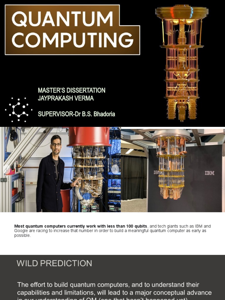 Introduction of Quantum Computer | PDF
