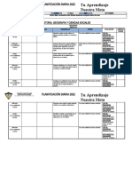 planificación historia agosto