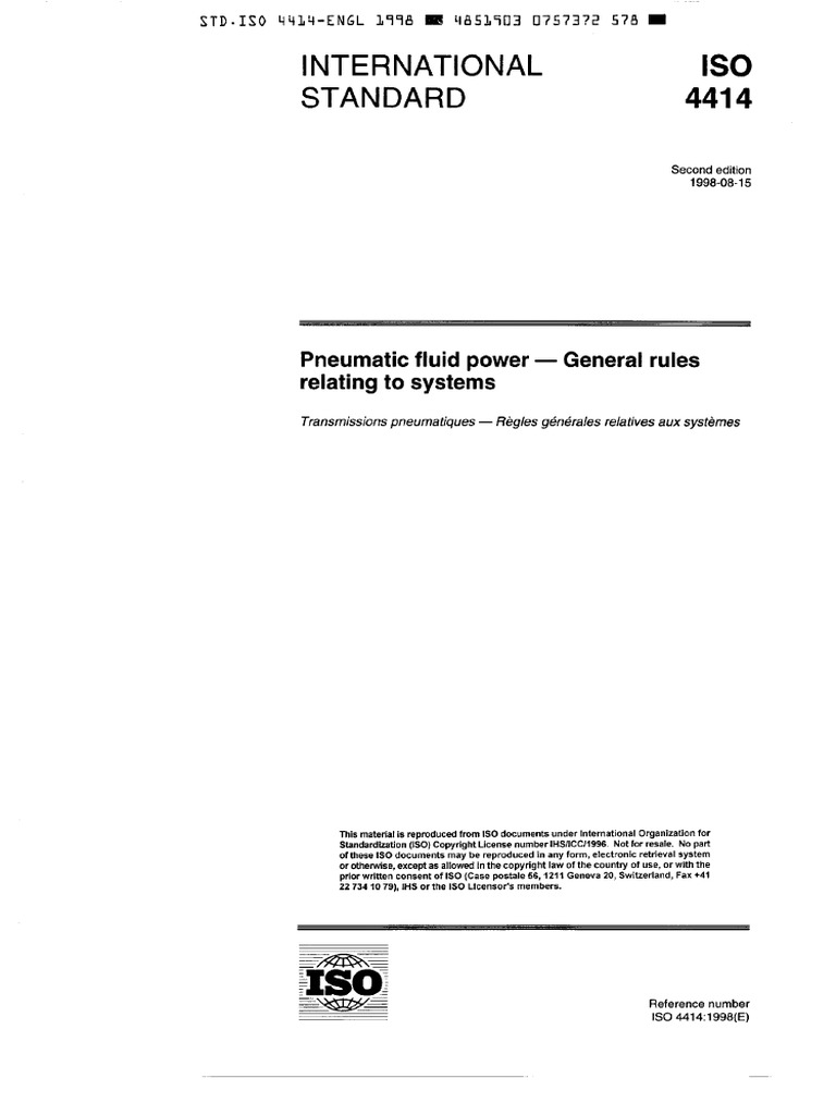 Iso 4414 | PDF