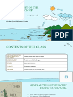 Hydrography of The Pacific Region of Colombia: Nicolas David Moreno Cortés