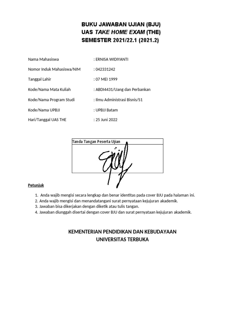 BJU Umum | PDF
